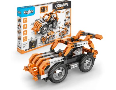 Engino Creative Builder 50 modelů s motorkem