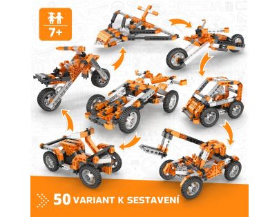 Engino Creative Builder 50 modelů s motorkem