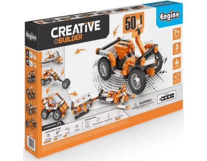 Engino Creative Builder 50 modelů s motorkem