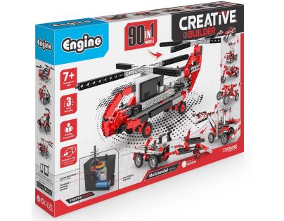 Engino Creative Builder 90 modelů s motorkem
