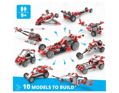 Engino Inventor Závodní auto 10 modelů s motorkem