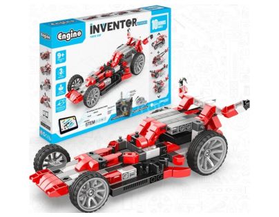 Engino Inventor Závodní auto 10 modelů s motorkem