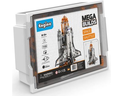 Engino Mega Builds Raketoplán Challenger