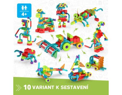 Engino Qboidz Traktor 10 modelů