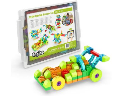 Engino STEM Qboidz Starter Set 1175 dílků