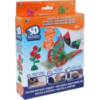 EP Line 3D Magic Tématická sada - Motýli a květiny