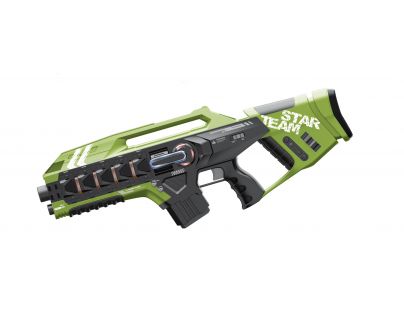 EP Line Laser game Sada se dvěma velkými zbraněmi zelená a modrá