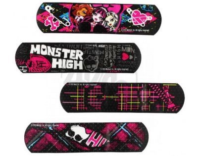 Monster High -  48-23-48135-1 - Monster High Náplasti