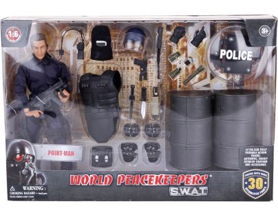 Ep Line Peacekeepers 30,5 cm S.W.A.T. hrací set Sudy