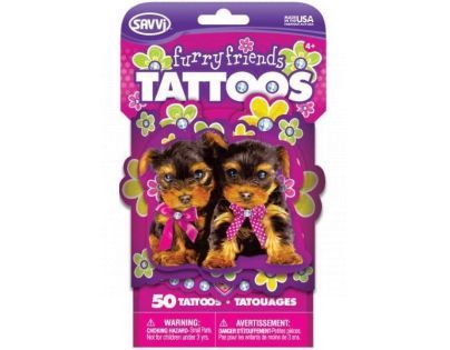 EP Line Savvi Tetování 50ks - Furry Friends Tattoos