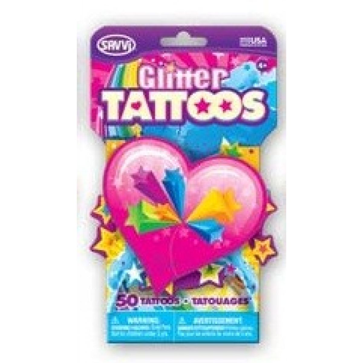EP Line Savvi Tetování 50ks - Glitter Tattoos