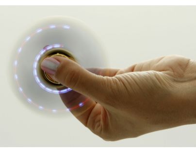 Ep Line Spinner Finger Neon se světlem Tyrkysovo červená