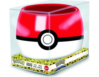 Epee 3D hrnek Pokemon Pokeball 445 ml