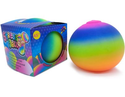 Epee Antistresový míček duhový 11 cm