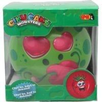 Epee Ciky Caky Monsters bláznivý míč zelený 10 cm 2