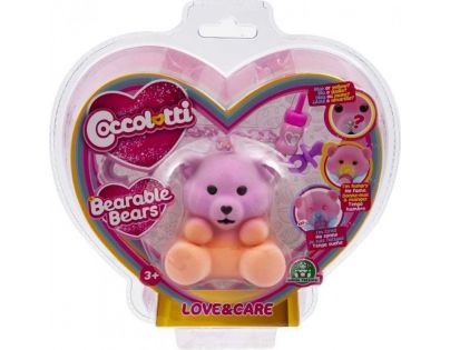 Epee Czech Coccolotti Love and Care Mazliví medvídci růžovooranžový