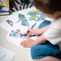 EPEE Sekoia Picamania Omalovánky Komiksoví hrdinové 4