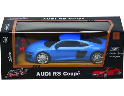 Epee RC Auto Audi R8 Coupé 1 : 24 modré
