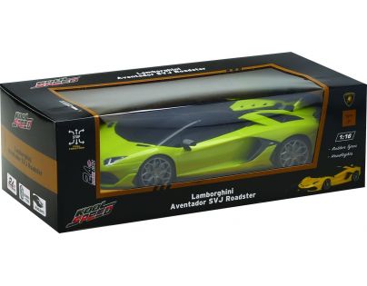 Epee RC Auto Lamborghini Aventador SVJ Roadster 1 : 16 zelené