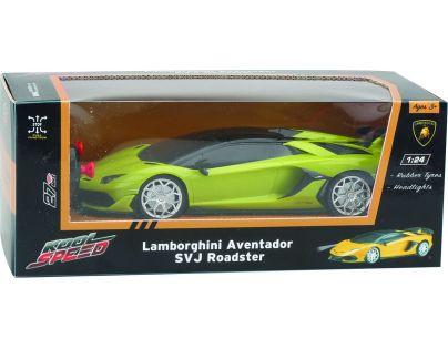 Epee RC Auto Lamborghini Aventador SVJ Roadster 1 :  24 zelené