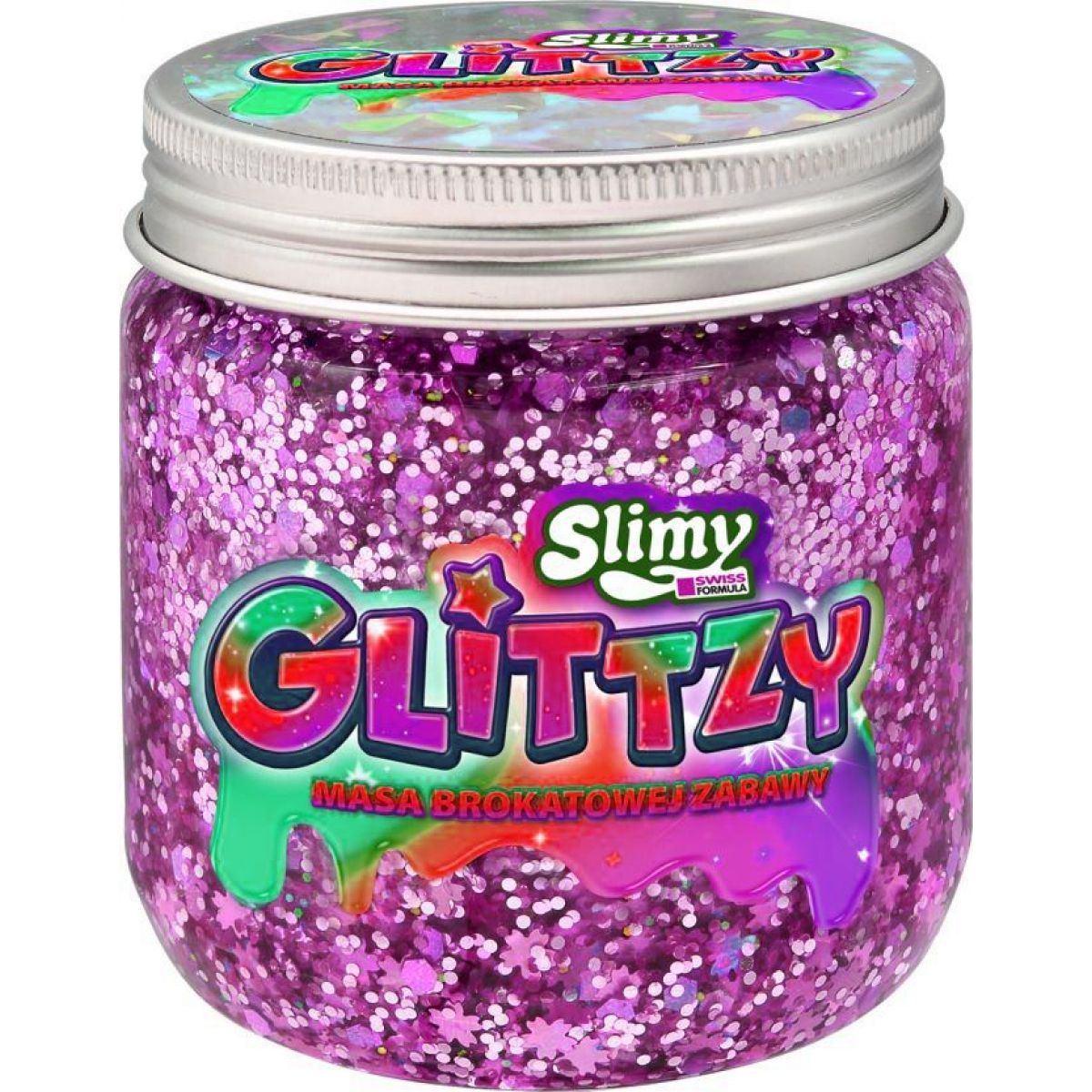 Epee Slimy Glittzy 240 g fialová