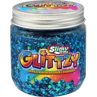 Epee Slimy Glittzy 240 g modrá