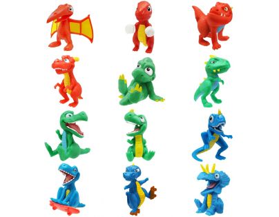 Epee Slimy s dinosaurem modrooranžový sliz - Poškozený obal