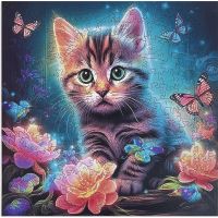 Epee Wooden puzzle Cute Kitten 300 dílků