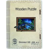 Epee Wooden puzzle Dinosaur A3 GID svítící ve tmě 3