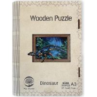 Epee Wooden puzzle Dinosaur A3 2
