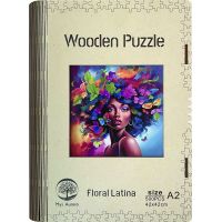 Epee Wooden puzzle Floral Latina A2 2