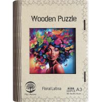 Epee Wooden puzzle Floral Latina 300 dílků 2