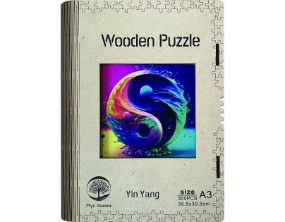 Epee Wooden puzzle Yin Yang A3