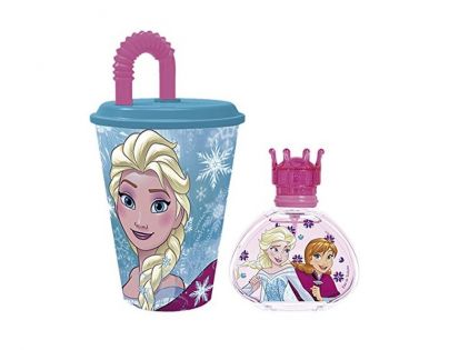 EPline Air-Val Frozen Dárková sada Edt 50 ml a kelímek
