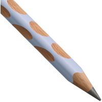 Ergonomická grafitová tužka pro leváky STABILO EASYgraph pastelová modrá 2 ks HB 3