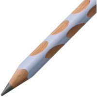 Ergonomická grafitová tužka pro praváky STABILO EASYgraph pastelová modrá 2 ks HB 3