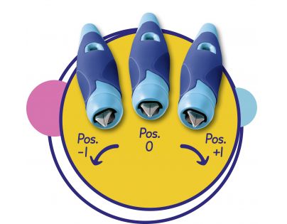 Ergonomické plnicí pero pro praváky - STABILO EASYbirdy Timber růžová vč. bombičky