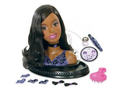 BRB Česací hlava Barbie