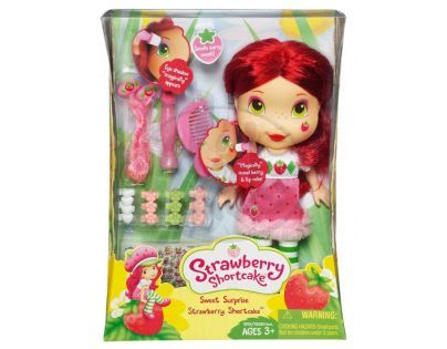 Strawberry Shortcake 19090 - Česací jahůdka s doplňky