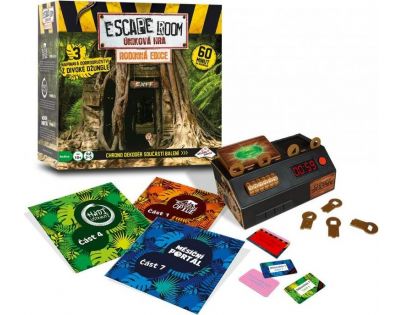 ADC Black Fire Black Fire Escape Room úniková hra Rodinná edice 3 scénáře