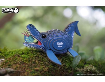 EUGY Mosasaurus 3D kartonová skládačka