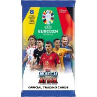 Euro 2024 Match Attax Packet - balíček karet 8 ks
