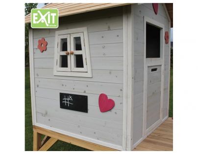 Exit Dekorační set pro domečky - květiny, srdce