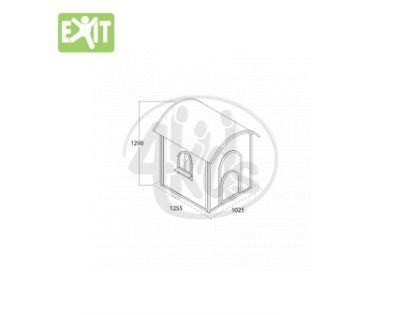EXIT Dřevěný domeček Loco 100