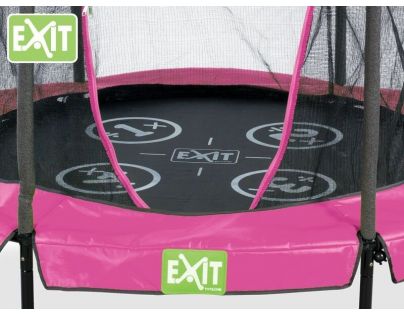 Exit Trampolína Bounzy Mini Pink s ochrannou sítí 140 cm