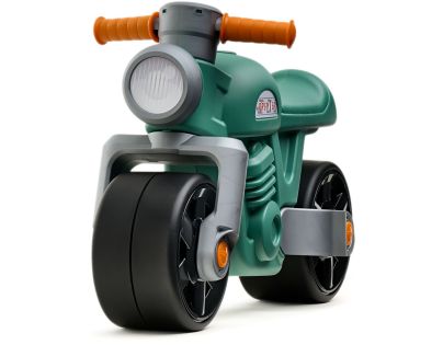 Falk Odrážedlo motorka Premier vintage zelené