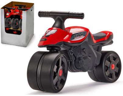 Falk Odrážedlo motorka Racing team červená