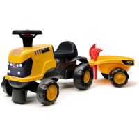 Falk Odstrkovadlo - traktor JCB s přívěsem a příslušenstvím