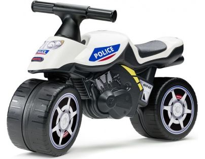 Falk Odstrkovadlo motorka policejní modro-bílá