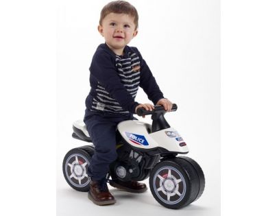 Falk Odstrkovadlo motorka policejní modro-bílá